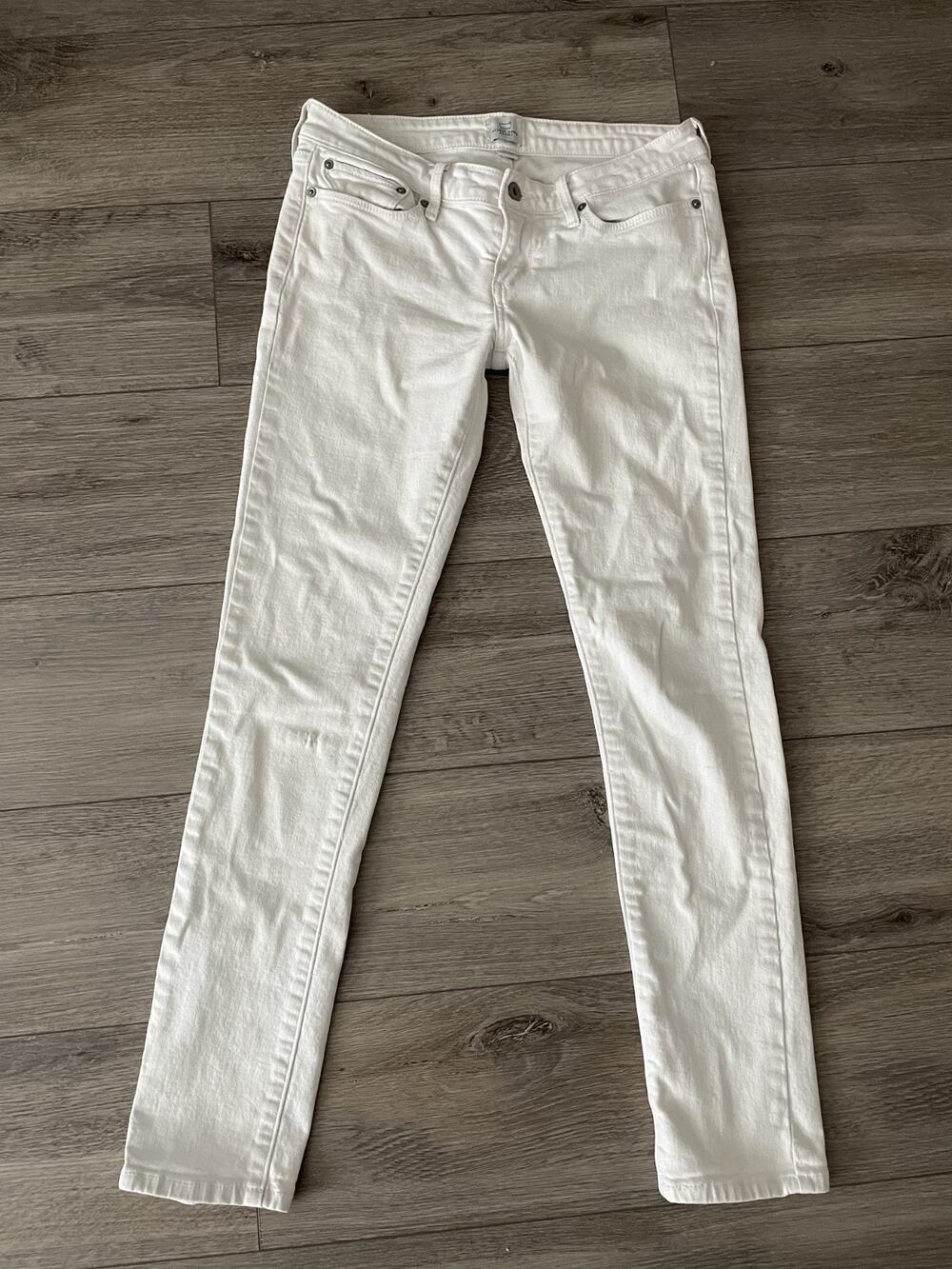 Levi’s Women’s White Skinny Jeans San Francisco Y2K Vintage Low Rise Denim